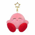 Kirby Keychain Kawaii 12Cm Cartoon Pink Star Keyring Soft Stuffed Plush Toys Cute Gifts Plushies For Girls Friends Childrens