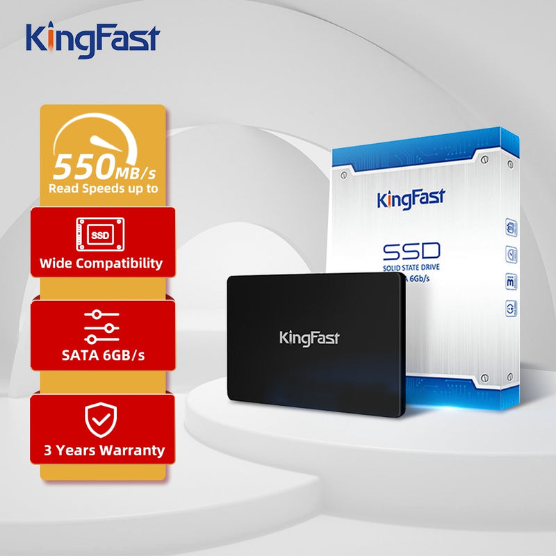 KingFast SSD 1TB 2TB 240 GB 120gb 128gb 256gb 480gb 512gb 500gb 2.5 &#39;&#39; Sata 3 Solid State Drive HD Hard Disk for Laptop Desktop