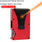 DIENQI Carbon Fiber Card Holder Mini Slim Wallet Men Aluminum Metal RFID Magic Wallet Small Thin Male Purses Money Bag Vallet