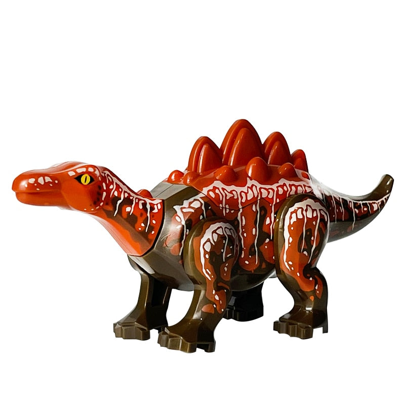 Jurassic Dinosaurs Building Blocks Indominus Rex DIY Tyrannosaurus Action Figure Models Children Toys Animals Gifts
