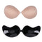 1/2Pcs Sexy Women Invisible Push Up Bra Self-Adhesive Silicone Bust Front Closure Sticky Bra Black Skin Backless Strapless Bra