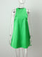 2022 Summer Women Stain Vest Dress Solid O-neck Sleeveless Party Club Mini Dress Large Swing Casual Loose Sundress Vestidos