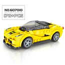 67 models City Racing Car Speed Champions Sports Building Blocks Bricks Classic Rally Super Racers F1 Great Vehicles kits toys