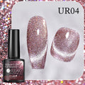 UR SUGAR Sparkling Gel Nail Polish Reflective Glitter Nail Gel Semi Permanent Nail Art Varnish For Manicures Need Base Top Coat
