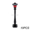 Marumine Traffic Road Sign Light Lamp Block Brick City Street View Accessories Signpost Barrier Speed Limit Indicator Warning