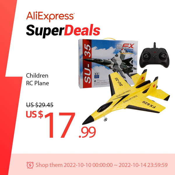 RC Foam Aircraft SU-35 Plane 2.4G Radio Control Glider Remote Control Fighter Plane Glider Airplane Foam Boys Toys for Children