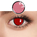 UYAAI 2pcs Halloween Colorful Contact Lenses Anime Cosplay Eye Lenses multicolored lenses Lenses White Black Red Lenses