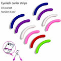1 Pc Handle Eyelash Curler Natural Bending Beautiful Eyelash Beauty Special Professional Makeup Tools 7 Colour