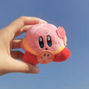 Fashion Star Kirby Plush Toys Keychain Chilkdren Toy Cute Pink Kirby Keychain Car Pendant Key Chain Woemen Keychains Toys Gifts