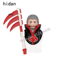 Naruto Sasuke Kakashi Akatsuki bricks Building Blocks Anime cartoon Mini Action Figures Heads Assembly Toys kids Christma Gifts