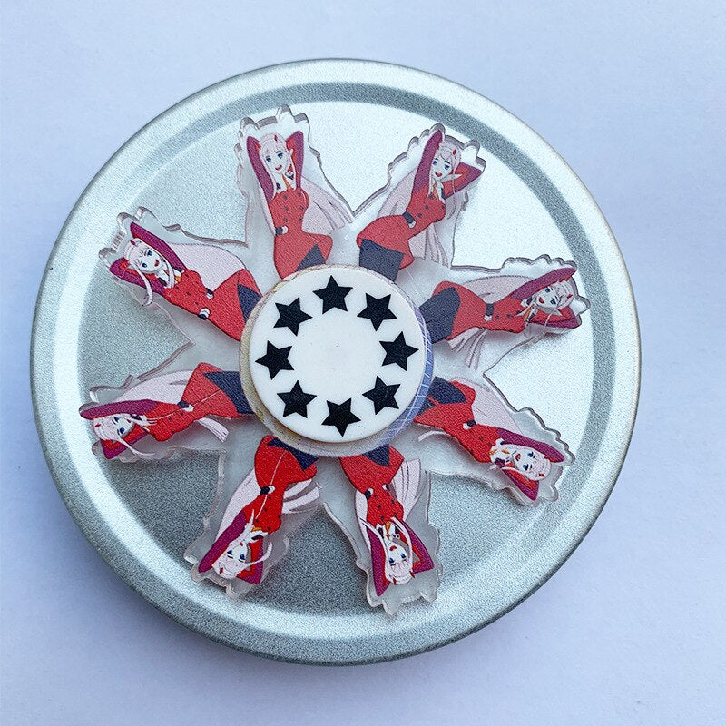 Whirling Running Animation Fidget Spinner Gyro Cartoon Anime Running Dynamic Hand Spinner for Children Adult Stress Relief Toys