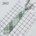 Shirt Necktie Women College Style JK Plaid Uniform  Detachable Collars Removable Ties Apparel Accessories галстук женский