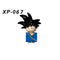 KT1007 KT1009 KT1011 KT1020 KF6142 Dragon Ball Z Goku Vegeta Trunks Kuririn Mini Action toy Figures Kids Assemble dolls Gifts