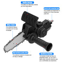 4/6 Inch Electric Drill Modified To Electric Chainsaw Tool Attachment Electric Chainsaws Accessory Set Woodworking Cutting Tool
