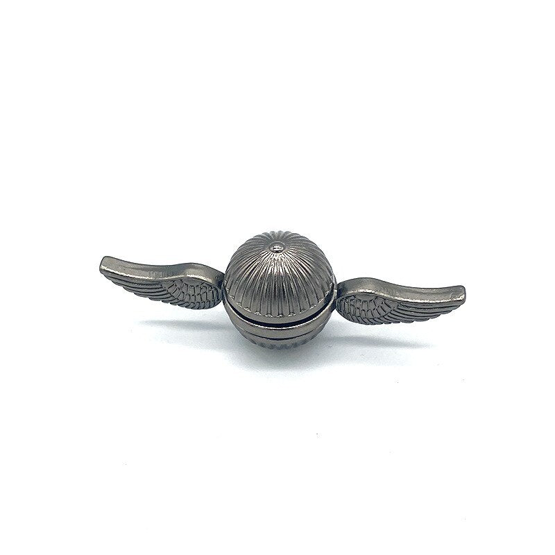 Golden Snitch Fidget Spinner Toys Relief Anxiety Autism Children Hand Toy Children Gift Long-lasting Rotation With Wings