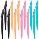 3/4/10Pcs Eyebrow Trimmer Safe Facial Blades Shaping Knife Eye Brow Shaver Face Hair Removal Razor Blades Woman Makeup Tools