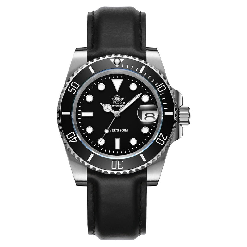 2020 New Fashion Watch Stainless Steel Diver Watch 200M C3Super luminous Sport luxury stainless steel watch Quartz Men&