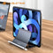 CABLETIME Vertical Laptop Stand Heat Dissipation Non-slip Silicone Gravity Holder for MacBook Surface iPad Tablet Stand C418