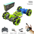 2022 Newest 4WD RC Stunt Car 2.4G Radio Remote Control Cars RC Watch Gesture Sensor Rotation Gift Electronic Toy for Kids Boy