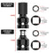 1/2 Inch Square To 1/4 Inch Hex Ratchet Socket Impact Wrench Socket Set Adapter Spanner Drive Converter Quick Release Tool