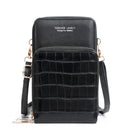 Hot Sell Mobile Phone Bags With Metal Opening Crossbody Bags Women Mini PU Leather Shoulder Messenger Bag For Girls Gift