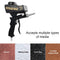 Adjustable Sandblasting Gun 90 Psi Portable Sand Blaster Paint Spray Machine Gravity Pneumatic Small Handheld Blasting Gun Set