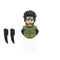 Naruto Sasuke Kakashi Akatsuki bricks Building Blocks Anime cartoon Mini Action Figures Heads Assembly Toys kids Christma Gifts