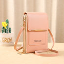 Women Bags Soft Leather Wallets Touch Screen Cell Phone Purse Crossbody Shoulder Strap Handbag for Female Cheap Women&