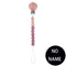 Handmade Free Personalized Name Silicone Wood Pacifier Clips Safe Teething Chain Baby Teether Eco-friendly Dummy Clips Holder
