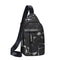 Men Anti Theft Chest Bag Shoulder Bags USB Charging Crossbody Package School Short Trip Messengers Bags Men&