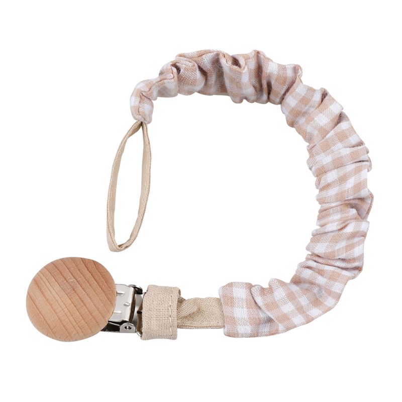 Baby Infant Cotton Pacifier Clip for Newborn Teething Soother Chew Dummy Chains Dropship