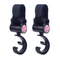 2pcs Baby Hanger Baby Bag Stroller Hooks Pram Rotate 360 Degree Baby Car Accessories Stroller Organizer Stroller Accessories
