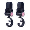 2pcs Baby Hanger Baby Bag Stroller Hooks Pram Rotate 360 Degree Baby Car Accessories Stroller Organizer Stroller Accessories