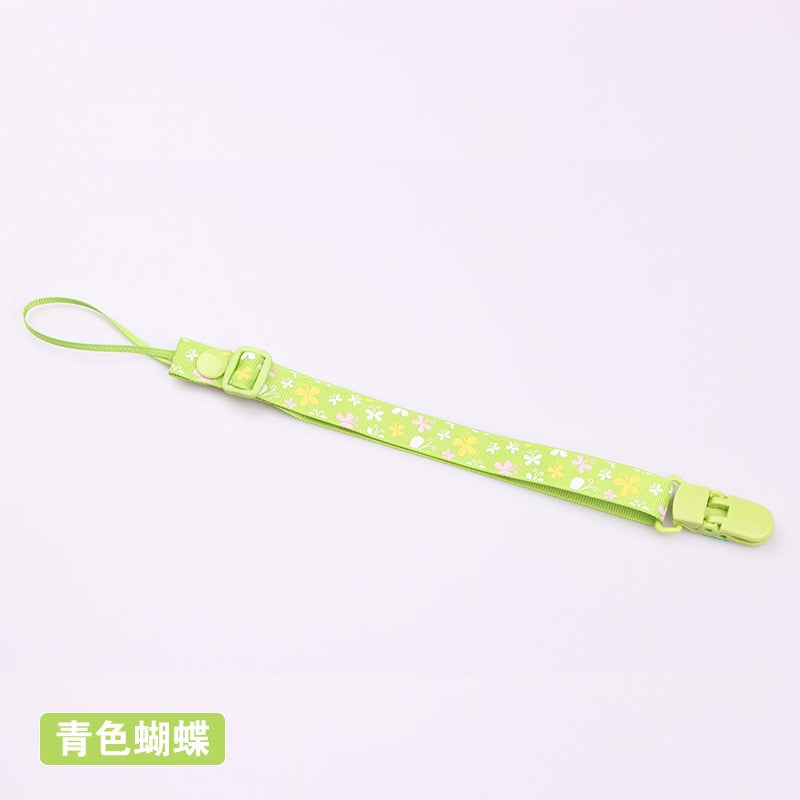 1pcs Comfortable Material Pacifier Cute Baby Clips Chain Dummy Clip Holder Nipples Children Cartoon Pacifier Clip Soother Holder