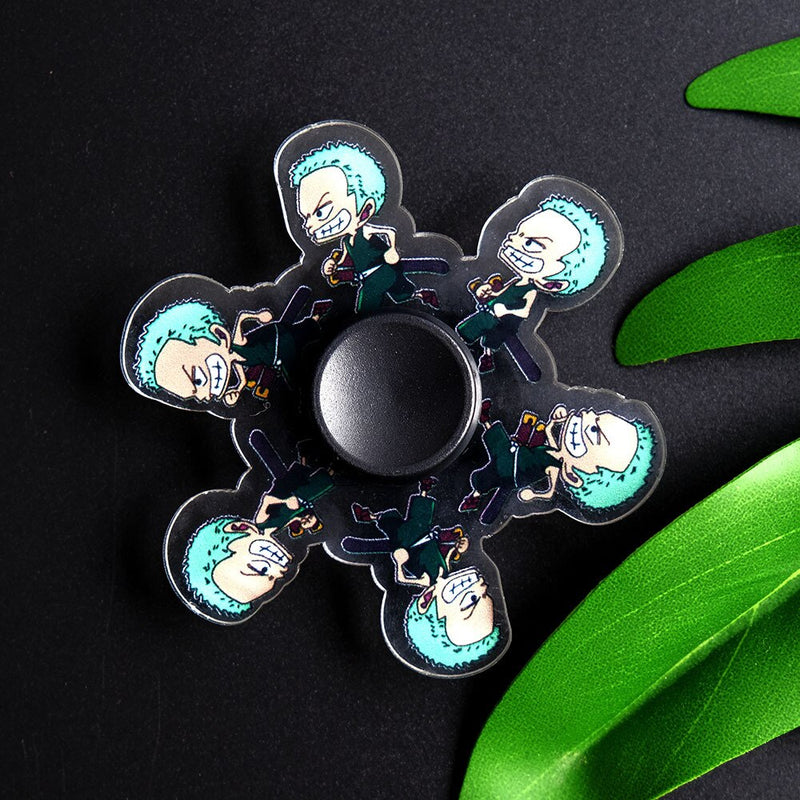 New 3D Running Cartoon Anime Character Astronaut Spinner Stress Relief Toys Anti-Stress Fidget Toy Finger Dynamic Changing Gyro
