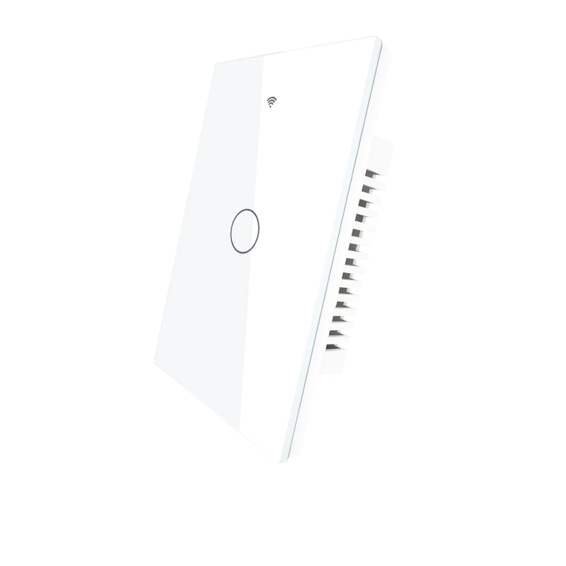 MOES Smart Glass Panel Switch Smart Life/Tuya App Multi-Control Association, Voice Control with Alexa,Google Home,1/2/3/4 Gang