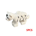 Compatible Mini Animals Building Blocks for Children MOC Turtles Bird Dolphin Fish Model Building Blocks Bricks Kids DIY Toys