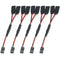 5pcs/lot 100/150/200/300/500mm RC Servo Y Extension Cord Cable Lead Wire For RC Servo JR Futaba RC Airplane Helicopter Car DIY