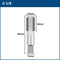 XCAN HSS Pipe Tap 1/8 1/4 3/8 1/2 3/4 1&#39;&#39; Metal Screw Thread Tap Threading Tools Hand Tools
