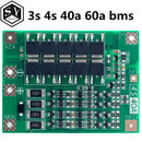 3S/4S 40A 60A Li-ion Lithium Battery Charger Protection Board 18650 BMS For Drill Motor 11.1V 12.6V/14.8V 16.8V Enhance/Balance