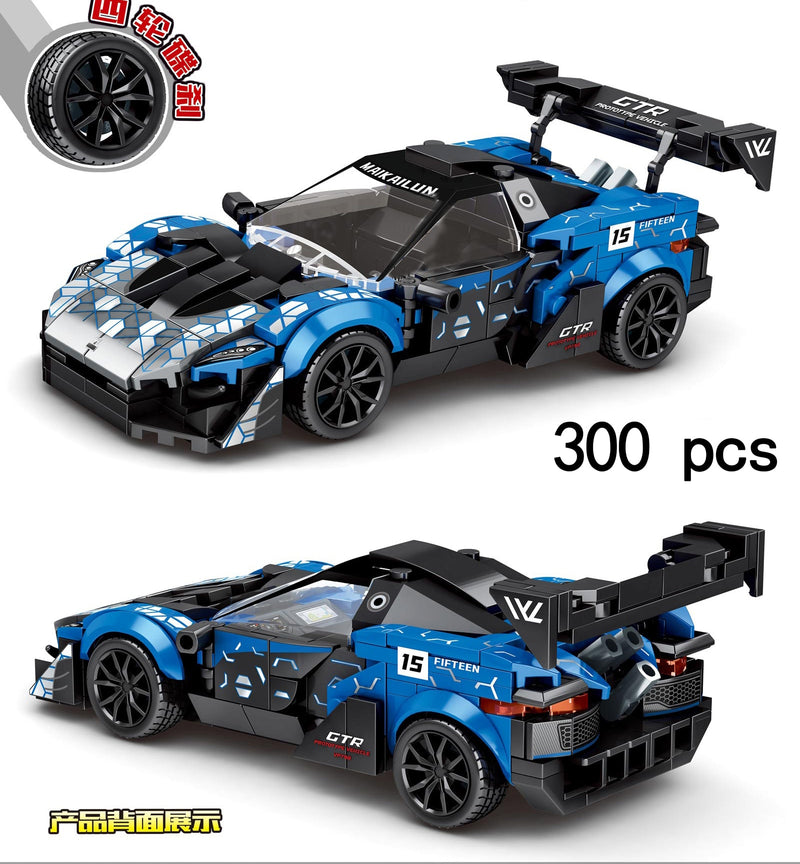 Racing Car City Speed Champions Sports Model Building Blocks DIY Bricks Kids Toy Classic Rally Super Racers Vehicle f1 technique