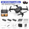 2022 New LSRC Quadcopter E88-525 Pro WIFI FPV Drone With Wide Angle HD 4K Camera Height Hold Avoidance RC Foldable Dron Gift Toy