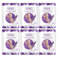 PUTIMI 6packs Exfoliating Foot Mask Feet Peeling Mask Spa Socks Smooth Dead Skin Remover Moisturizing Whitening Foot Mask