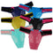 5 PCS/Set Sexy Lace Thong Women Low Waist Panties Transparent Underwear Ladies Lingere Panty Underware Womens G String 87169