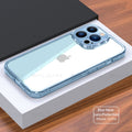 Luxury Tempered Glass Clear Case For iPhone 14 11 12 13 Mini Pro XS Max X XR Transparent Hard Case For iPhone 14 7 8 Plus Fundas
