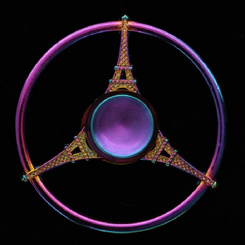 Hot Rainbow Metal Fidget Spinner Zinc Alloy Colorful Hand Spinner Antistress Toys for Children Adult Gifts for Children Adult