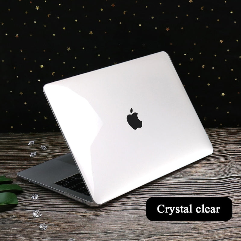 Laptop Case for Apple Macbook M1 Chip Air Pro Retina 11 12 13 15 Inch,Crystal Clear Hard Shell 2020 Touch Bar ID Pro 13 A2338