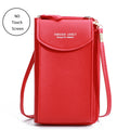 Women Bags Soft Leather Wallets Touch Screen Cell Phone Purse Crossbody Shoulder Strap Handbag for Female Cheap Women&#39;s Bags