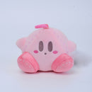 Kirby Keychain Kawaii 12Cm Cartoon Pink Star Keyring Soft Stuffed Plush Toys Cute Gifts Plushies For Girls Friends Childrens