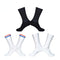 Anti Slip Silicone Summer Aero Socks Whiteline Cycling Socks Men Bicycle Sport Running Bike Socks Calcetines Ciclismo